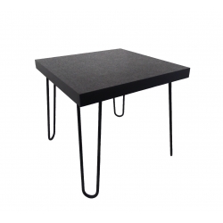 Noga metalowa do stolika kawowego, ławy 37,5cm